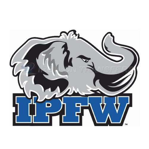 IPFW Mastodons Logo T-shirts Iron On Transfers N4672